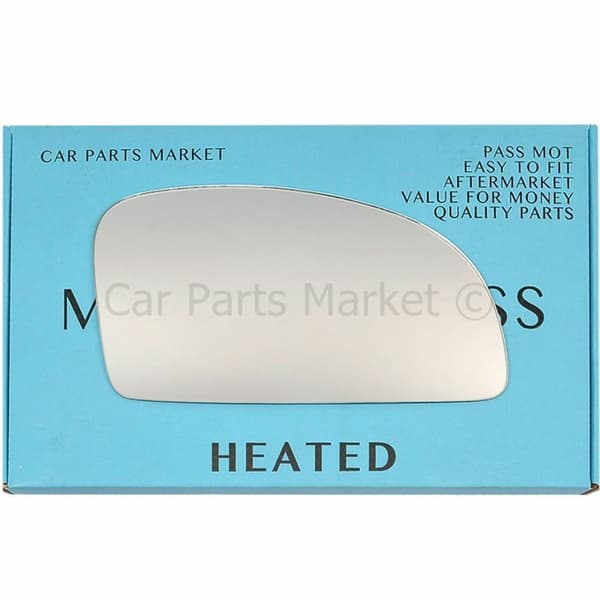 For Hyundai Getz Click 02-11 Right Driver Side Flat Electric Wing Mirror Glass