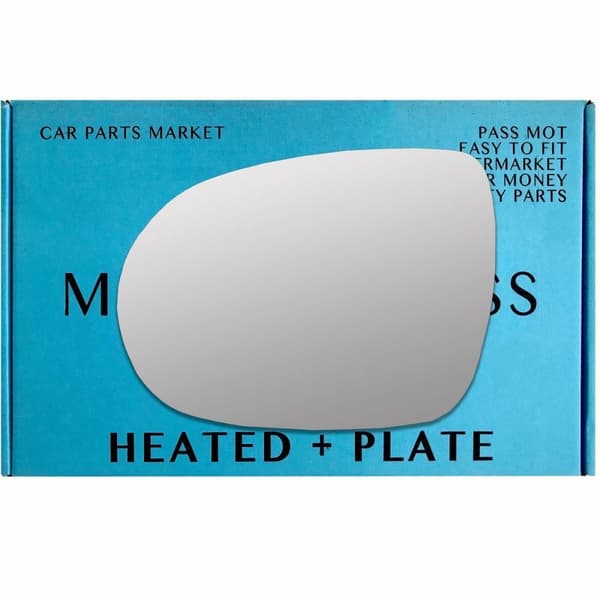 Left Passenger Side Wing Mirror Glass For Kia Sorento 2015-2020 Heated Plate