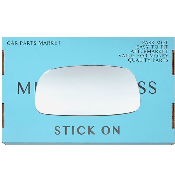 Passenger Near Left Side Flat Door Wing Mirror Glass For TOYOTA CELICA MK7 00-06