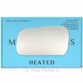 Miniatyrbillede 1 af 2: Left Passenger Side Flat Wing Door Mirror Glass For Honda Prelude 1992-96 Heated