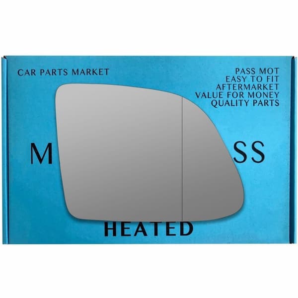Right Side Wide Angle Wing Mirror Glass For Rolls-Royce Wraith 2013-2022 Heated