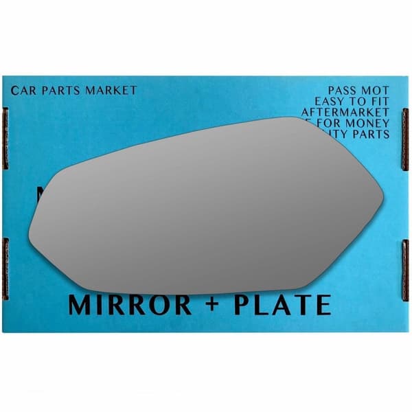 Left Passenger Side Wing Mirror Glass For Lamborghini Aventador 2011-2020 Plate