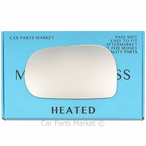 For Daihatsu Applause 1990-1995 Left Passenger Side Electric Wing Mirror Glass