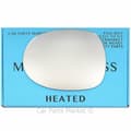 Miniatyrbillede 1 af 2: Left Passenger Side Flat Wing Door Mirror Glass For Honda Civic 2006-2011 Heated