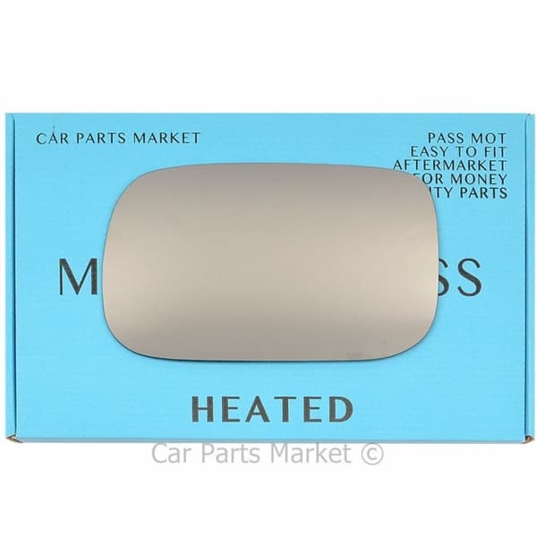 Left Passenger Side Flat Wing Door Mirror Glass For Honda Accord 2003-08 Heated
