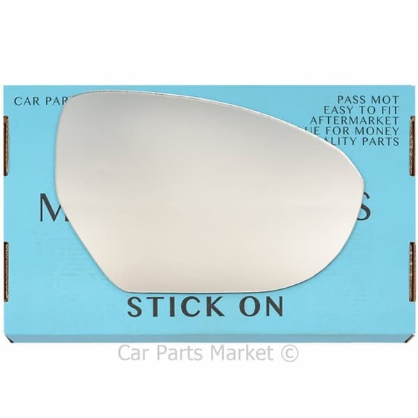 Right Driver Side Flat Wing Door Mirror Glass For Suzuki Kizashi 2010-2014