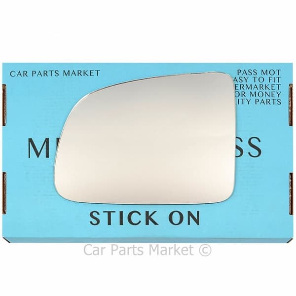 Left Passenger Side Flat Wing Door Mirror Glass For Suzuki Vitara 1988-1999