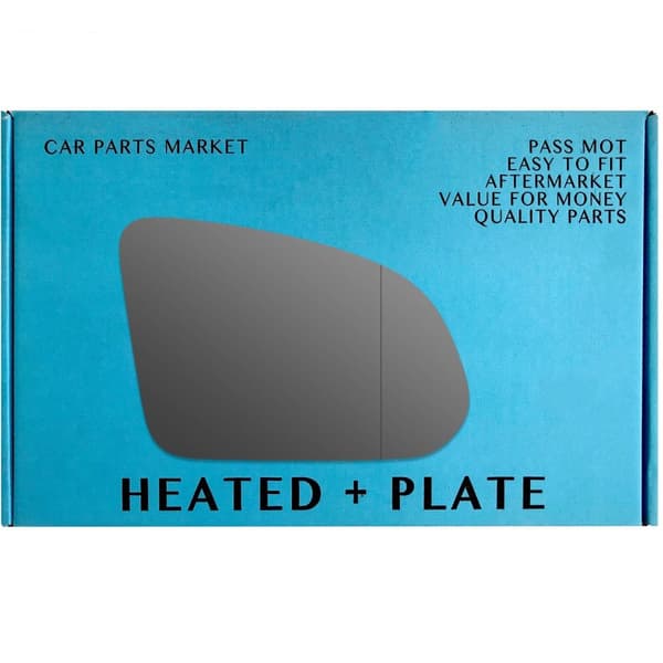 Right Side Mirror Glass For Volvo XC40 2017-2023 wide Angle Heated Plate