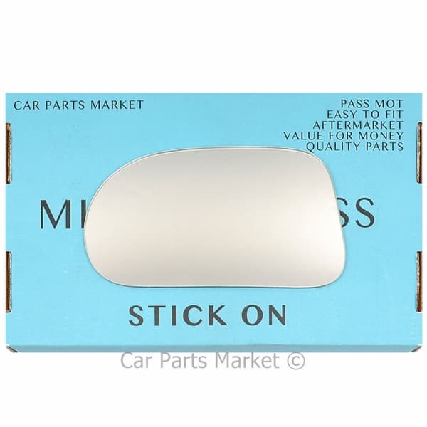 For Fiat Brava Bravo Marea 95-01 Left Passenger Side Wing Mirror Glass