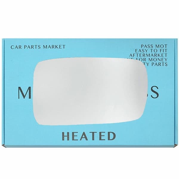 For BMW 7 Series 02-08 Right Driver Side Electric Wing Mirror Glass