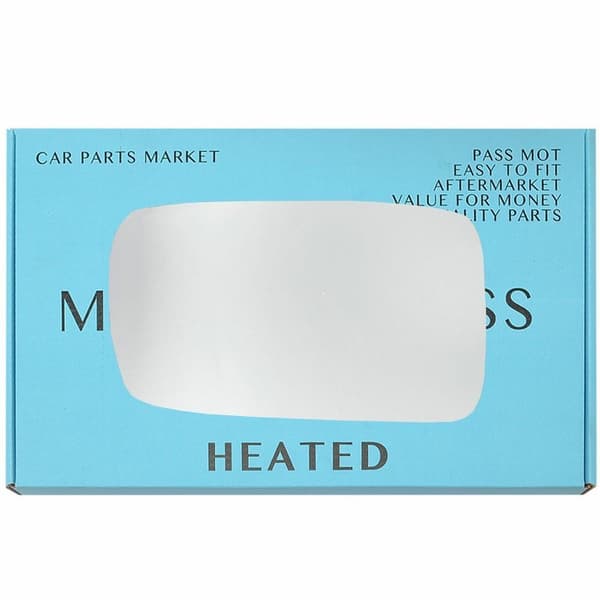 For BMW 3 Series E46 Coupe Convertible 98-05 Left Electric Wing Mirror Glass