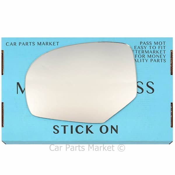 Left Passenger Side Flat Wing Door Mirror Glass For Suzuki Swift 2010-2017
