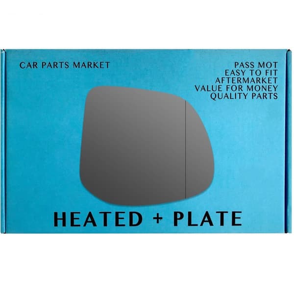 For Range Rover 2022-2023 Right Driver Side Wing Mirror Glass Heated Plate