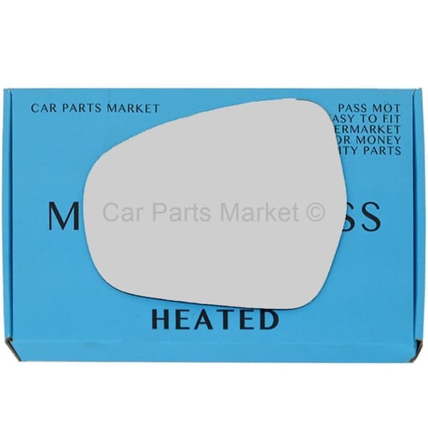 Left Passenger Side Heated Wing Mirror Glass For Suzuki SX4 S-Cross 2013-20