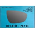 Miniatyrbilde 1 av 2: Right Side Mirror Glass For Hyundai i20 2020-2023 wide Angle Heated Plate