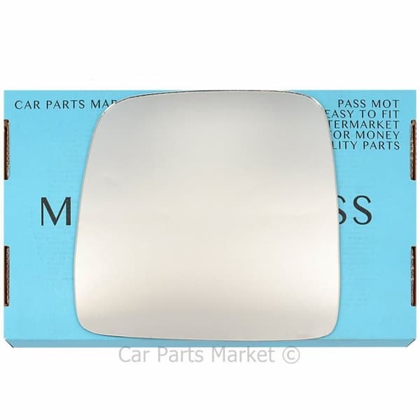 Left Passenger Side Flat Wing Door Mirror Glass For Suzuki Jimny 1998-2007
