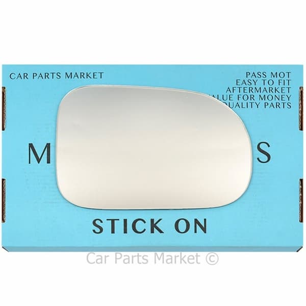 Right Driver Side Flat Wing Door Mirror Glass For Suzuki Swift 1989-1996