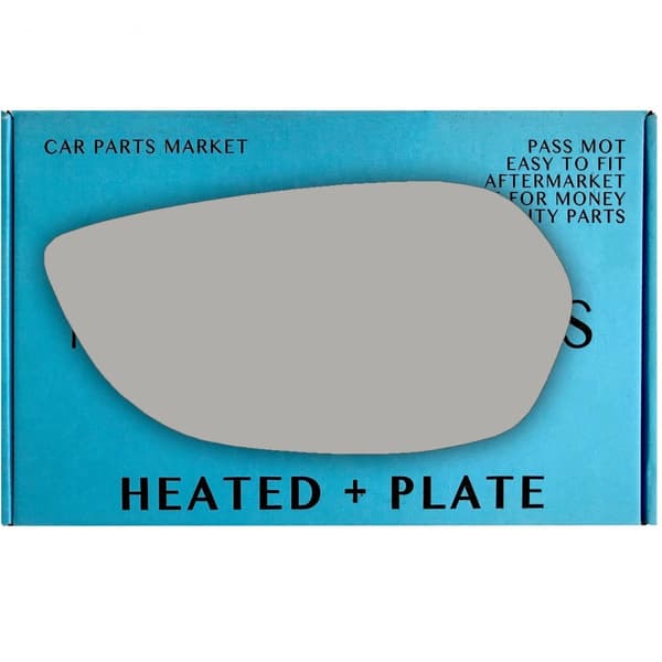 Left Passenger Side Wing Mirror Glass Aston Martin DB11 2016-2023 Heated Plate
