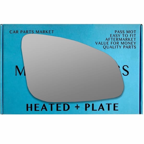 For BMW M3 M4 2014-2020 Right Driver Side Wing Mirror Glass electric Plate