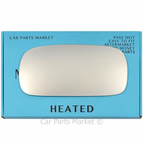 Left Passenger Side Flat Wing Mirror Glass For Cadillac Seville 98-04 Heated