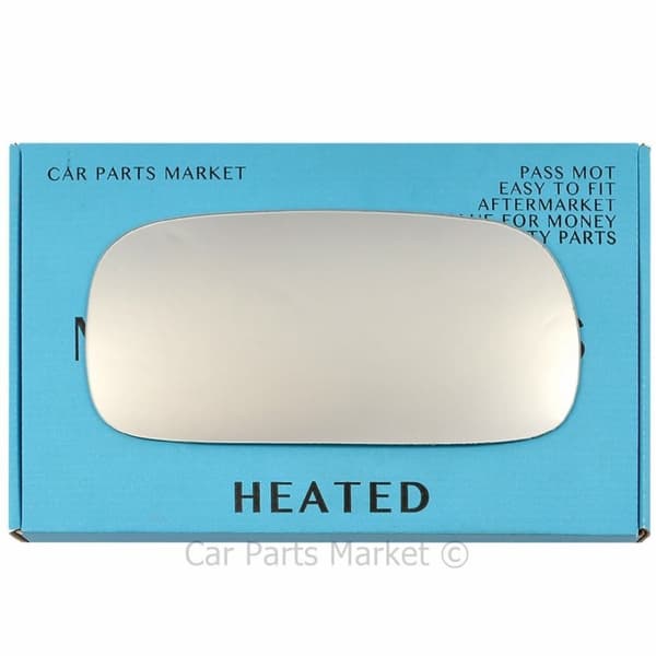 For Cadillac Seville 98-04 Right Driver Side Flat Electric Wing Mirror Glass