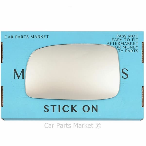 Left Passenger Side Flat Wing Door Mirror Glass For Subaru Justy 2007-2010