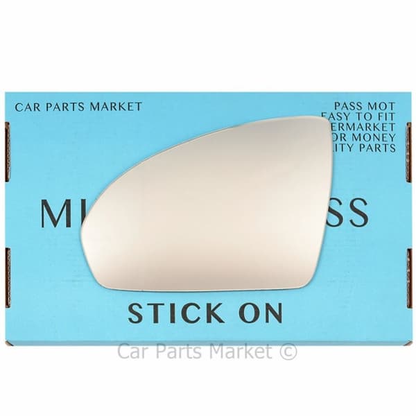Left Passenger Side Wing Door Mirror Glass For Smart Fortwo 2007-2014