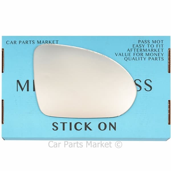 Right Driver Side Wing Door Mirror Glass For Smart Forfour 2004-2006
