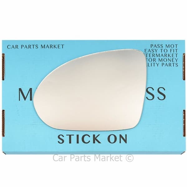 Left Passenger Side Wing Door Mirror Glass For Smart Forfour 2004-2006