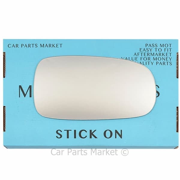Right Side Flat Wing Door Mirror Glass For Smart Roadster 2003-2006