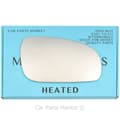 Miniatyrbillede 1 af 2: Right Driver Side Flat Wing Door Mirror Glass For Volvo s60 1999-2003 Heated