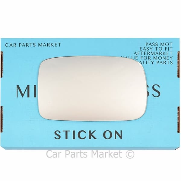 Right Driver Side Flat Wing Door Mirror Glass For Skoda Felicia 1994-2001