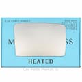 Miniatyrbillede 1 af 2: Right Driver Side Convex Wing Mirror Glass For Nissan Micra K10 1982-1992 Heated