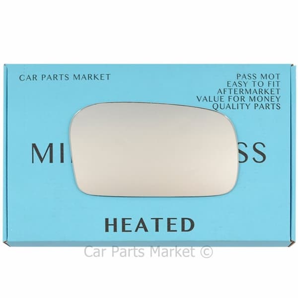 Right Driver Side Wing Mirror Glass For Nissan Sunny N14 1990-1995 Heated