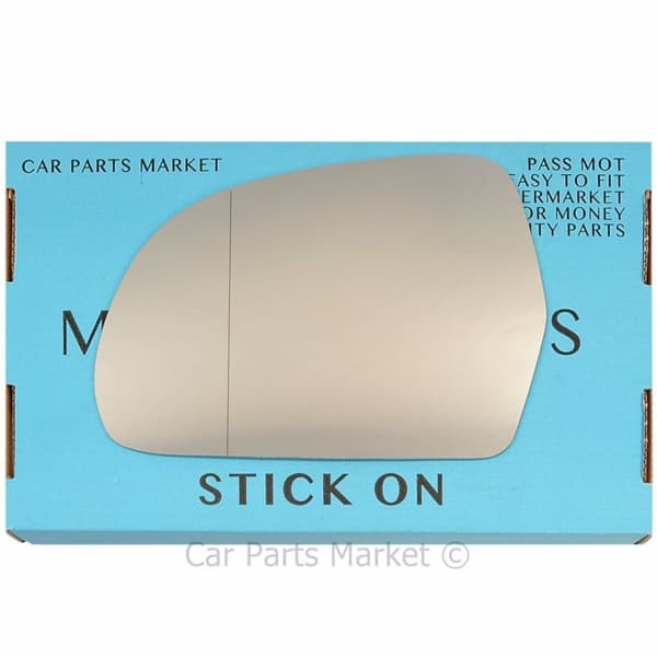 For Skoda Octavia 09-12 Left Passenger Side Aspheric Wing Mirror Glass