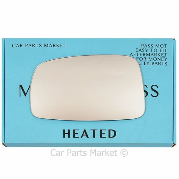 Left Passenger Side Flat Wing Mirror Glass For Toyota Corolla Verso 04-09 Heated