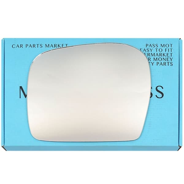 Left Passenger Side Flat Wing Door Mirror Glass For Toyota Hilux 1998-05 Heated
