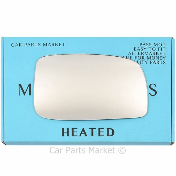 Right Driver Side Flat Wing Door Mirror Glass For Toyota Prius 2003-2009 Heated