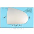 Miniatyrbilde 1 av 2: Right Driver Side Wing Mirror Glass For Mitsubishi Colt 2004-2012 Heated