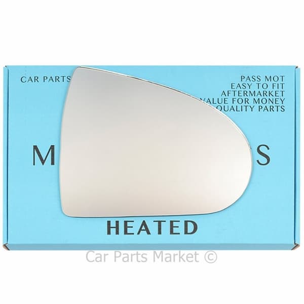 Right Driver Side Wing Mirror Glass For Mitsubishi Colt 2004-2012 Heated