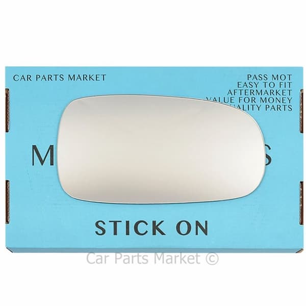 Right Driver Off Side RHS O/S Flat Wing Door Mirror Glass For SAAB 9-5 03-08