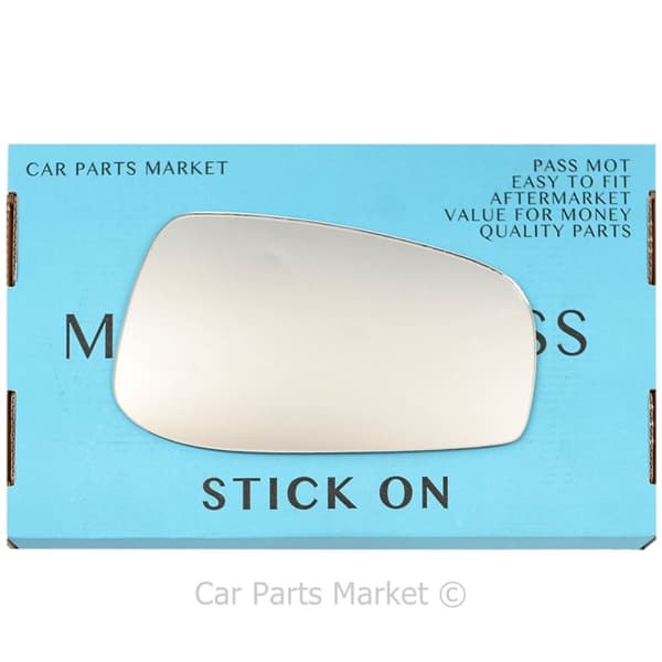 Right Driver Side Flat Wing Door Mirror Glass For Volvo v70 2003-2006