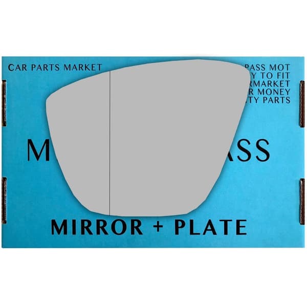 Left Passenger Side Wide Angle Mirror Glass For Ford Ka+ 2016-2020 Plate