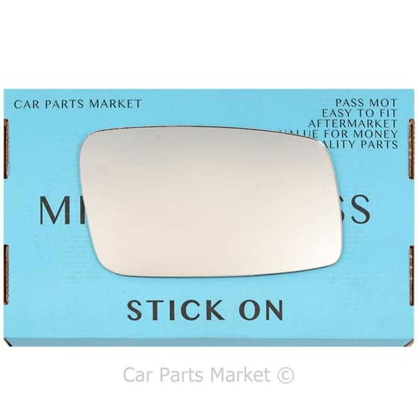 Right Driver Side Flat Wing Door Mirror Glass For Volvo 850 1992-1997