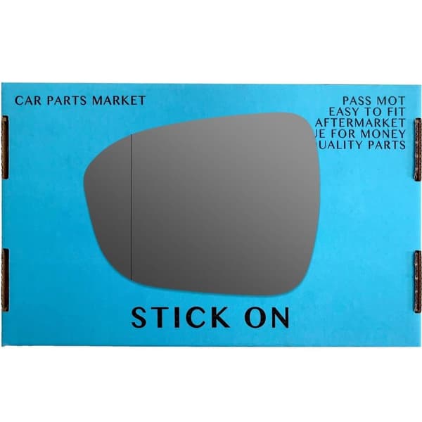 Left hand Passenger Side wide Angle Wing Mirror Glass For Nissan Juke 2019-2023