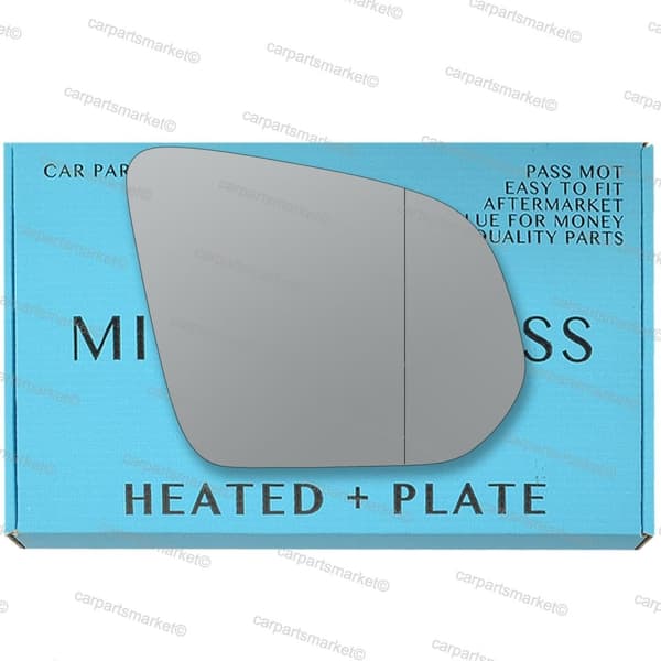 For Mercedes GLE 19-23 Right Wing Mirror Glass Heated with Plate and blind spot