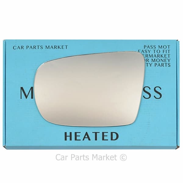 Left Passenger Side Flat Wing Door Mirror Glass For Subaru Legacy 2003-06 Heated