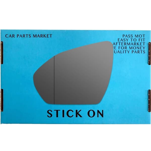 Left Passenger Side Wide Angle Wing Mirror Glass For Hyundai Kona 2023+