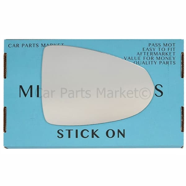 For Vauxhall Ampera 12-16 Right Driver Side Flat Wing Door Mirror Glass
