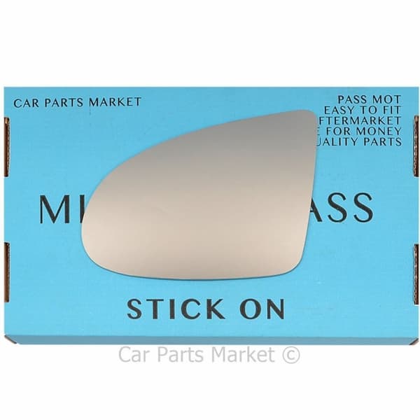 For Audi A2 99-05 Left Passenger Side Wing Door Mirror Glass